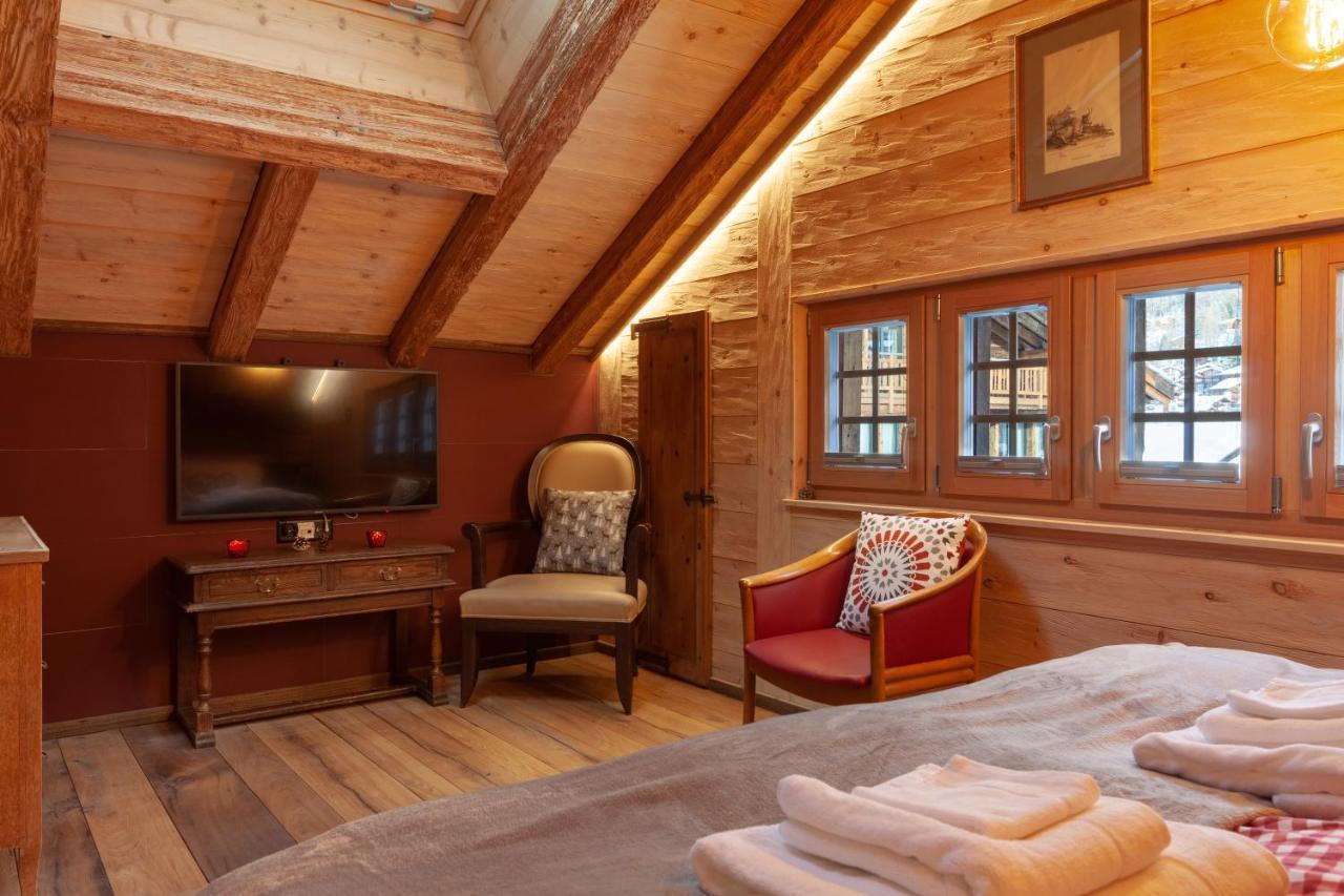Chalet Schuler Zermatt Bagian luar foto